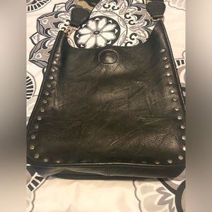 Crossbody Bag with Camouflage Guitar Strap - Gently Used